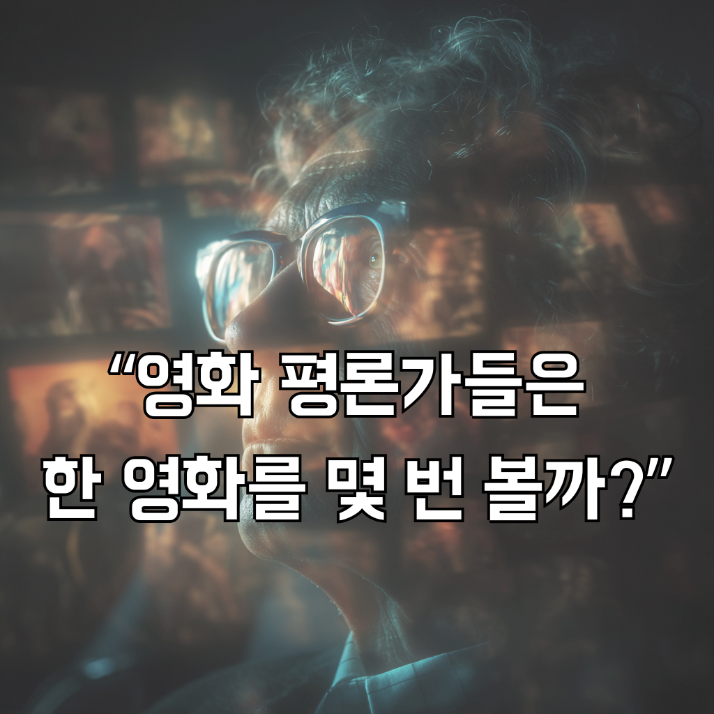 영화 평론가 반복 관람 습관